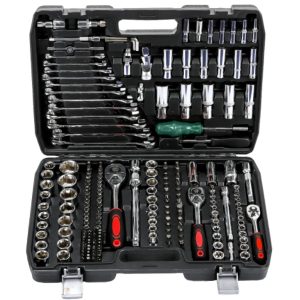 Caja De Herramientas Dados Y Llaves 216 Piezas