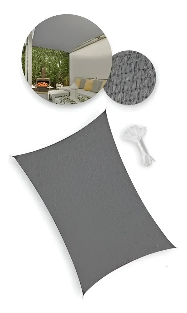 Toldo Vela Cuadrado 4x4 Ideal para la protección UV - Imagen 2