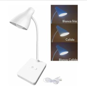 Lámpara Led Portátil Táctil Escritorio