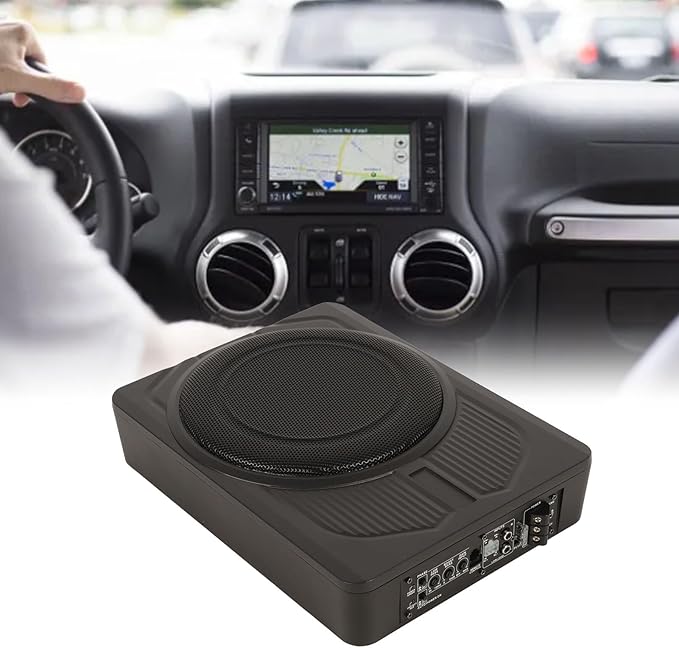 Subwoofer Amplificado 10 Pulgadas 600w Bajos Para Auto