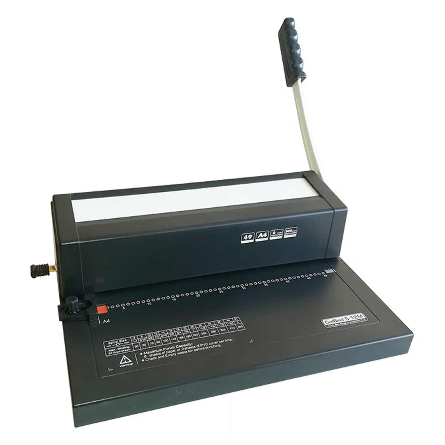 Maquina Anilladora Perforadora Espiral Encuadernadora