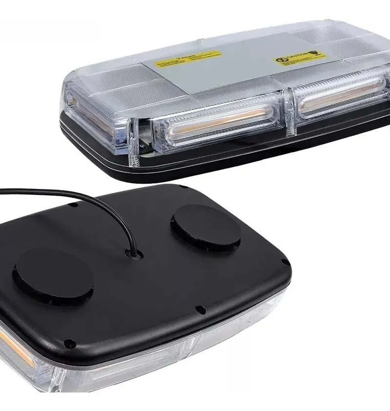 Baliza De Techo Auto Destellante 12-24v Estrobo Con Iman - Imagen 5