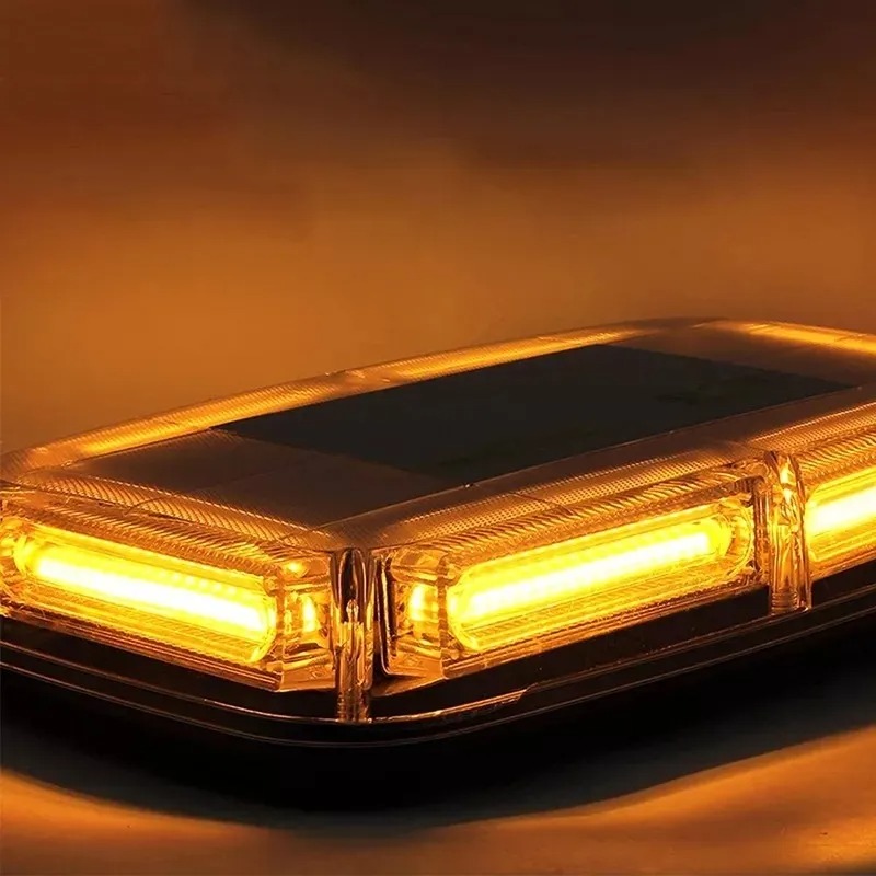 Baliza De Techo Auto Destellante 12-24v Estrobo Con Iman - Imagen 7