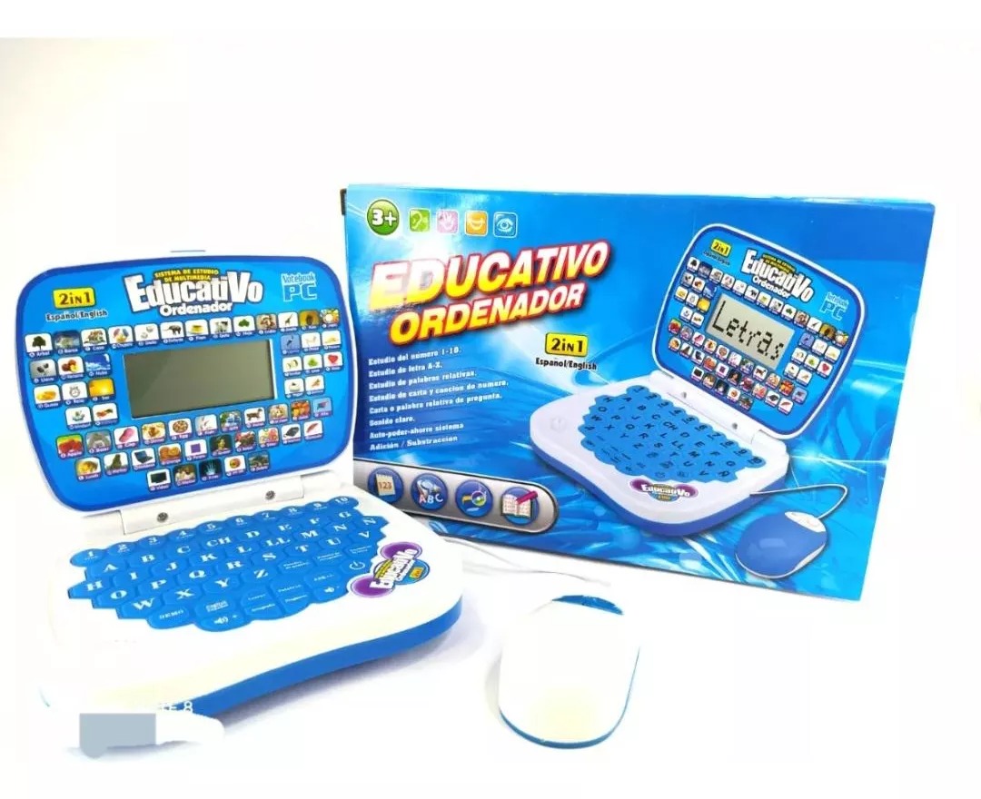 Mini Computador De Juguete Didactico Y Educativo