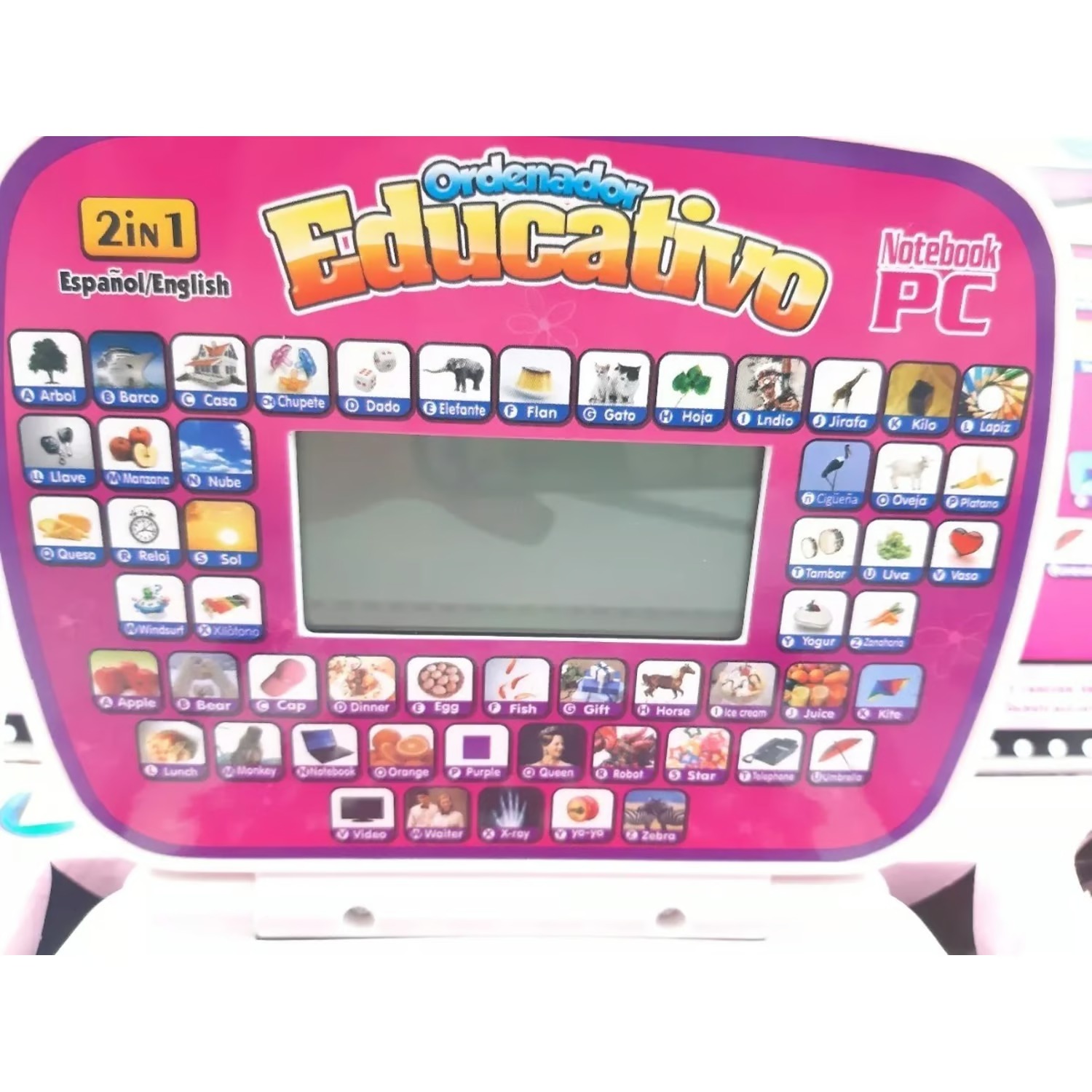 Mini Computador De Juguete Didactico Y Educativo - Imagen 4