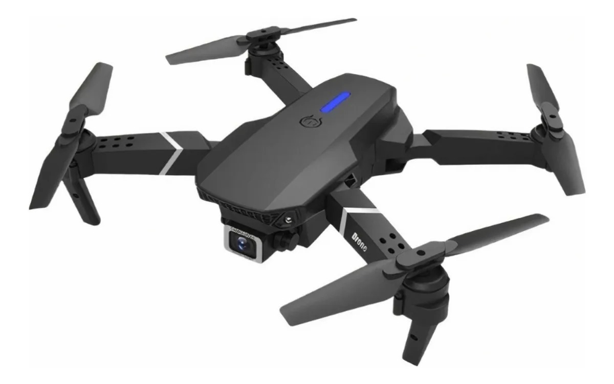 Drone E88 Con Cámara Dual Y Wifi Con Funda - Imagen 3