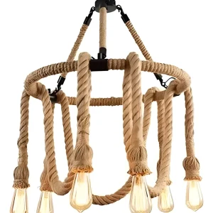 Lampara De Techo Colgante Vintage Rustica