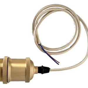 Pack 3 Soquete Lampara Colgante Vintage E27 Retro