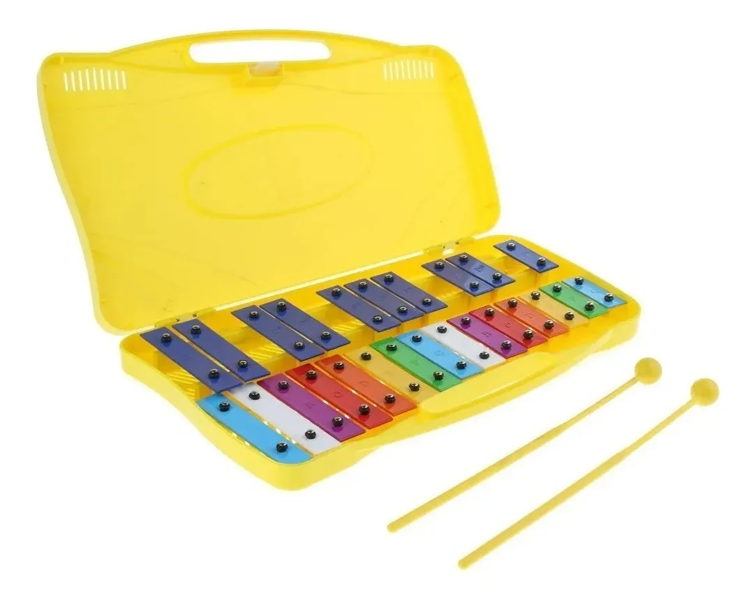 Metalófono Cromático 25 Notas Infantil - Imagen 8