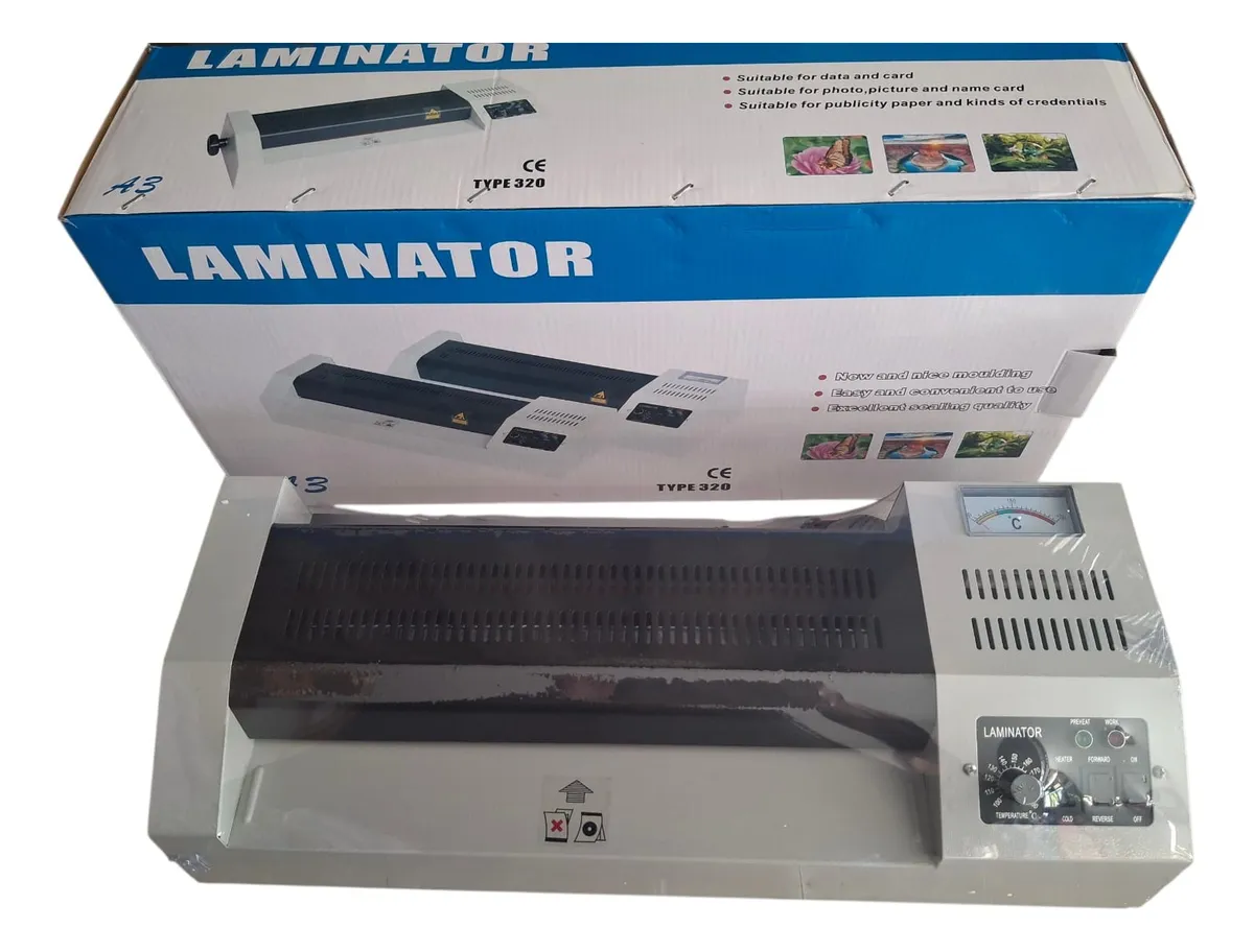 Termolaminadora Plastificadora Profesional Hasta 32 Cm