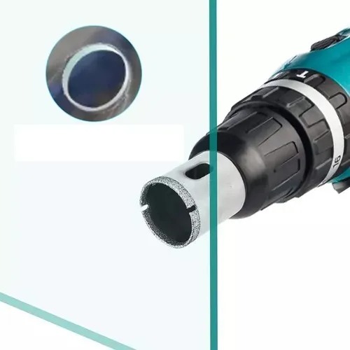 Juego Brocas Diamante 15pzs Cortador Agujero Cerámica Vidrio - Imagen 3