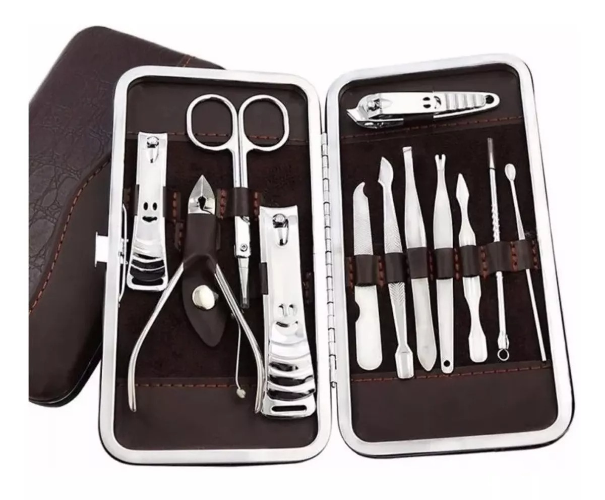 Set Manicure Y Pedicure 10 Piezas Herramientas