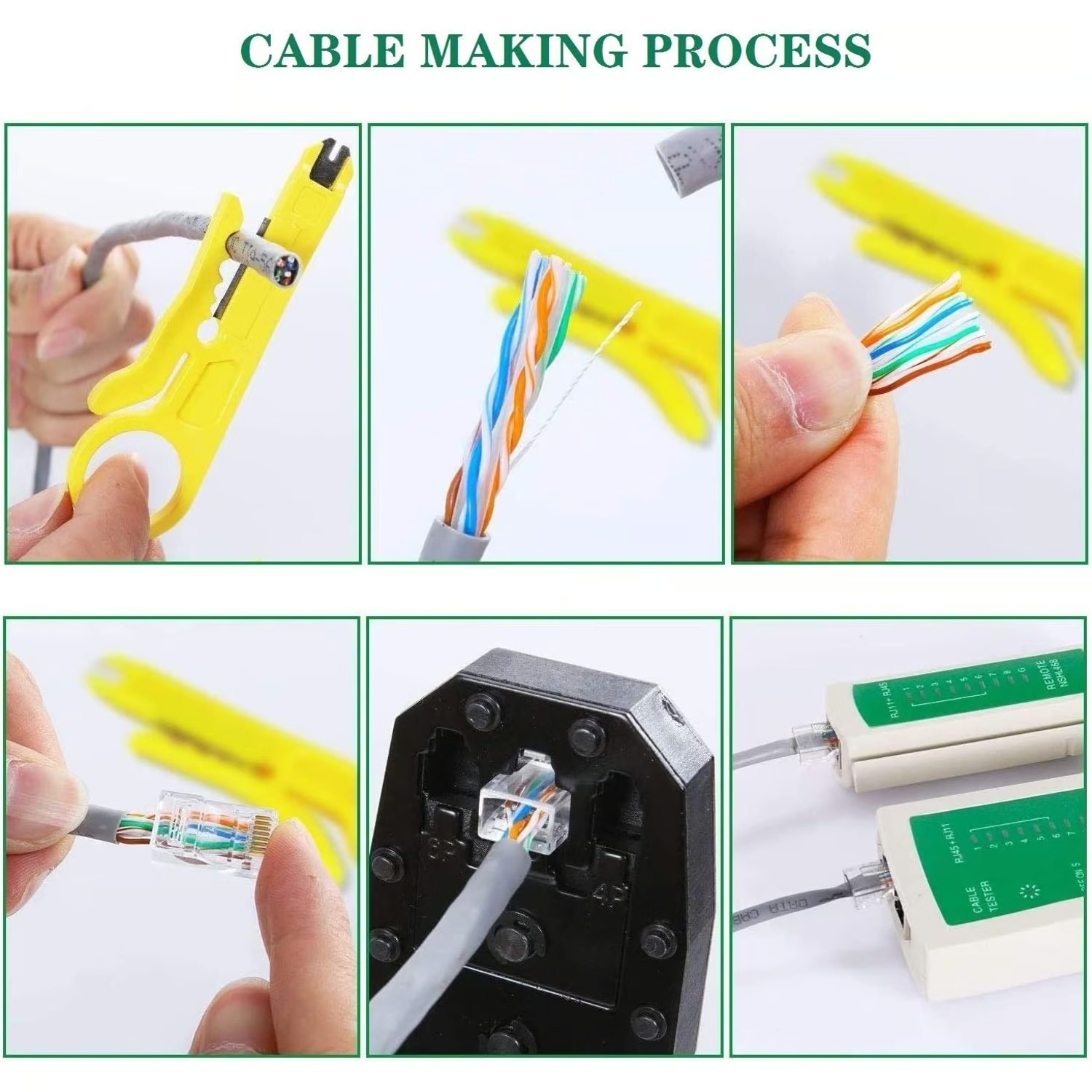 Kit Herramientas Para Redes Rj45-rj11 mas Bolso - Imagen 5