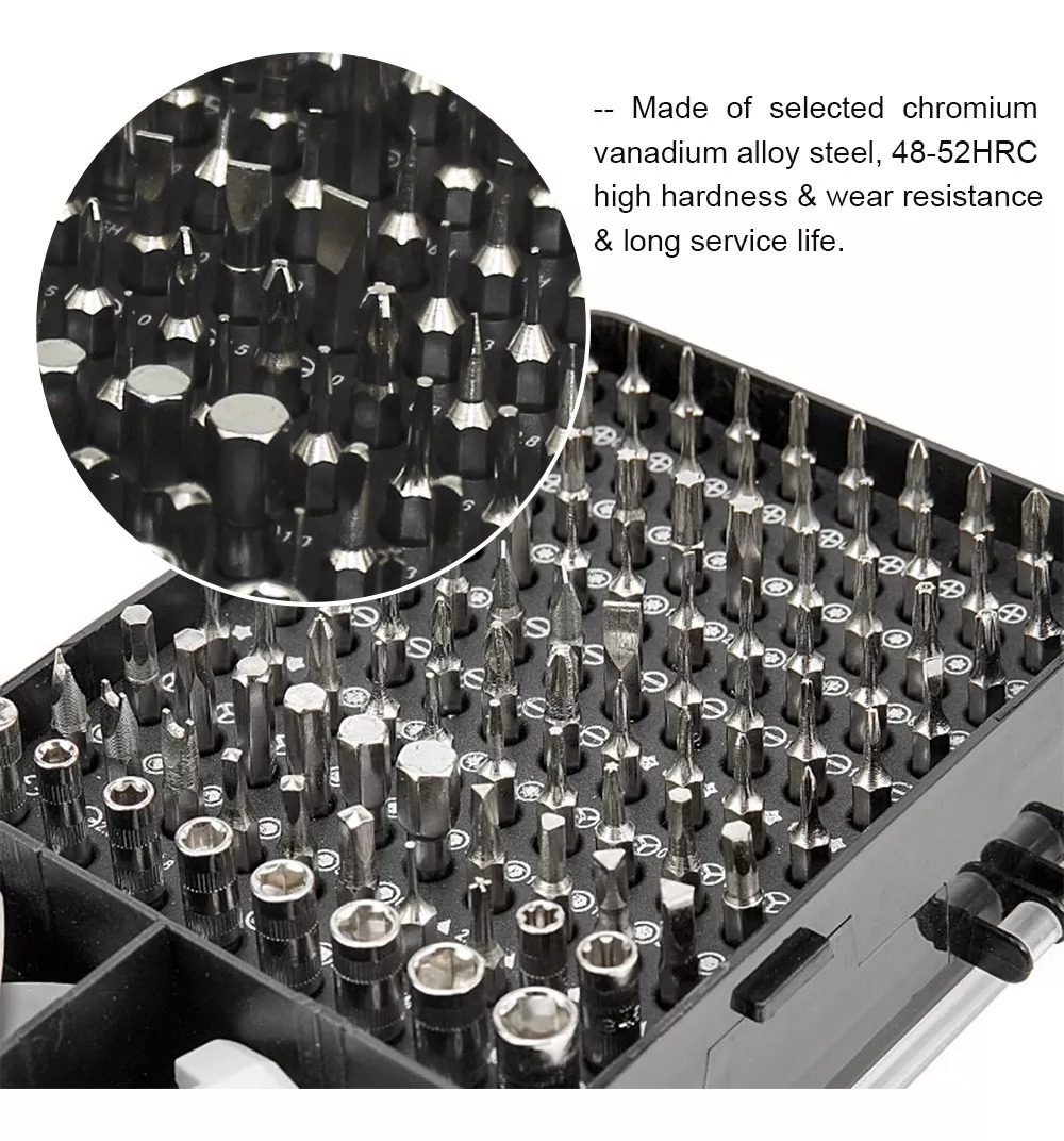 Juego De Destornilladores De Precisión 115 En 1 Accesorios - Imagen 5