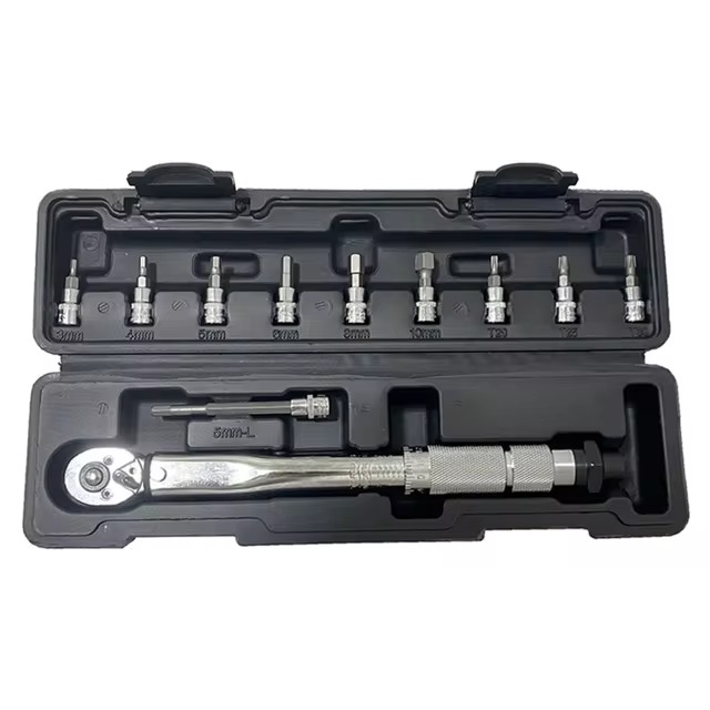 Llave De Torque Torquimetro 1/4 Pulgada 5 A 25nm - 11 Piezas - Imagen 4