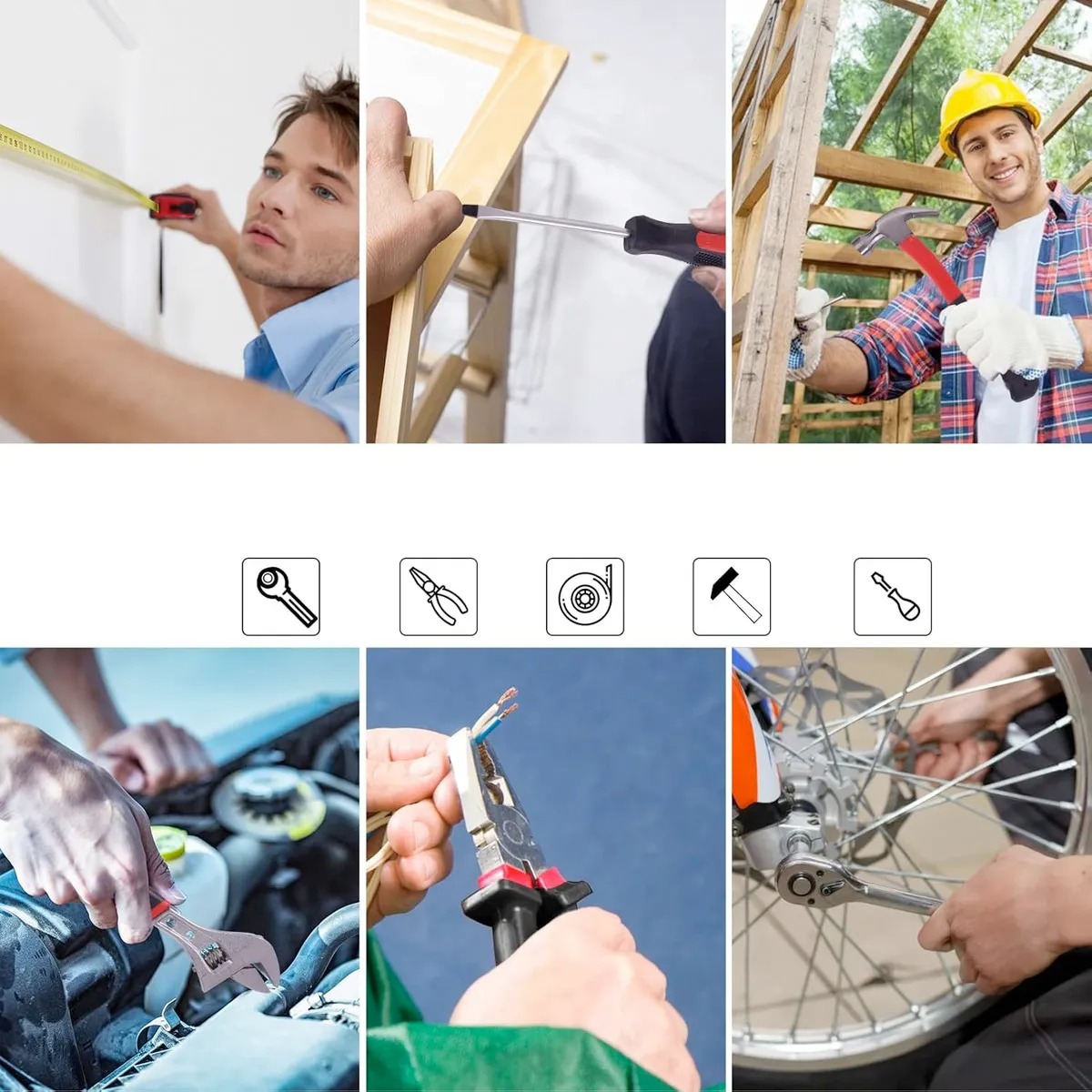 Maletín De Herramientas Profesional De 187 Piezas - Imagen 3