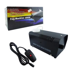 Mini Maquina De Humo 600w + Pulsador + Control