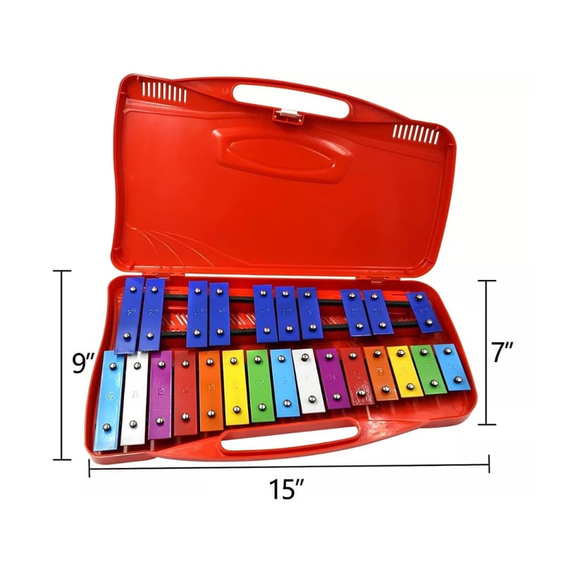 Metalófono Cromático 25 Notas Infantil - Imagen 5