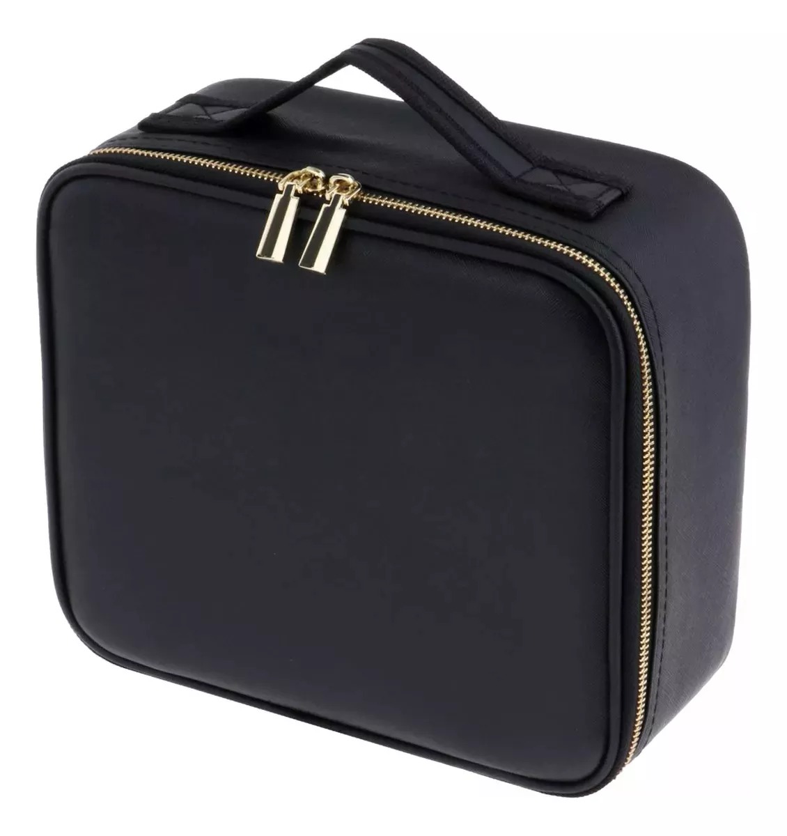 Neceser Estuches De Maquillaje Bolsa De Viaje Con Espejo Led - Imagen 5