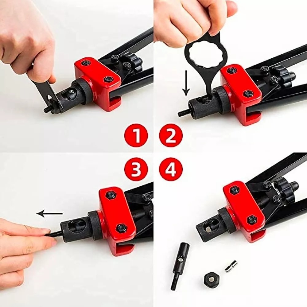 Remachadora Manual Remache Tuerca M3/m10 1 - Imagen 4