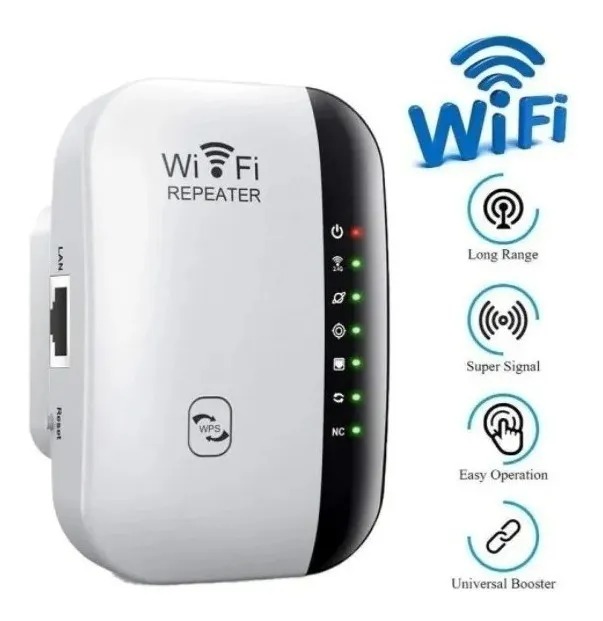 Repetidor Wifi Inalámbrico Amplificador Señal 2.4gz 300mbps