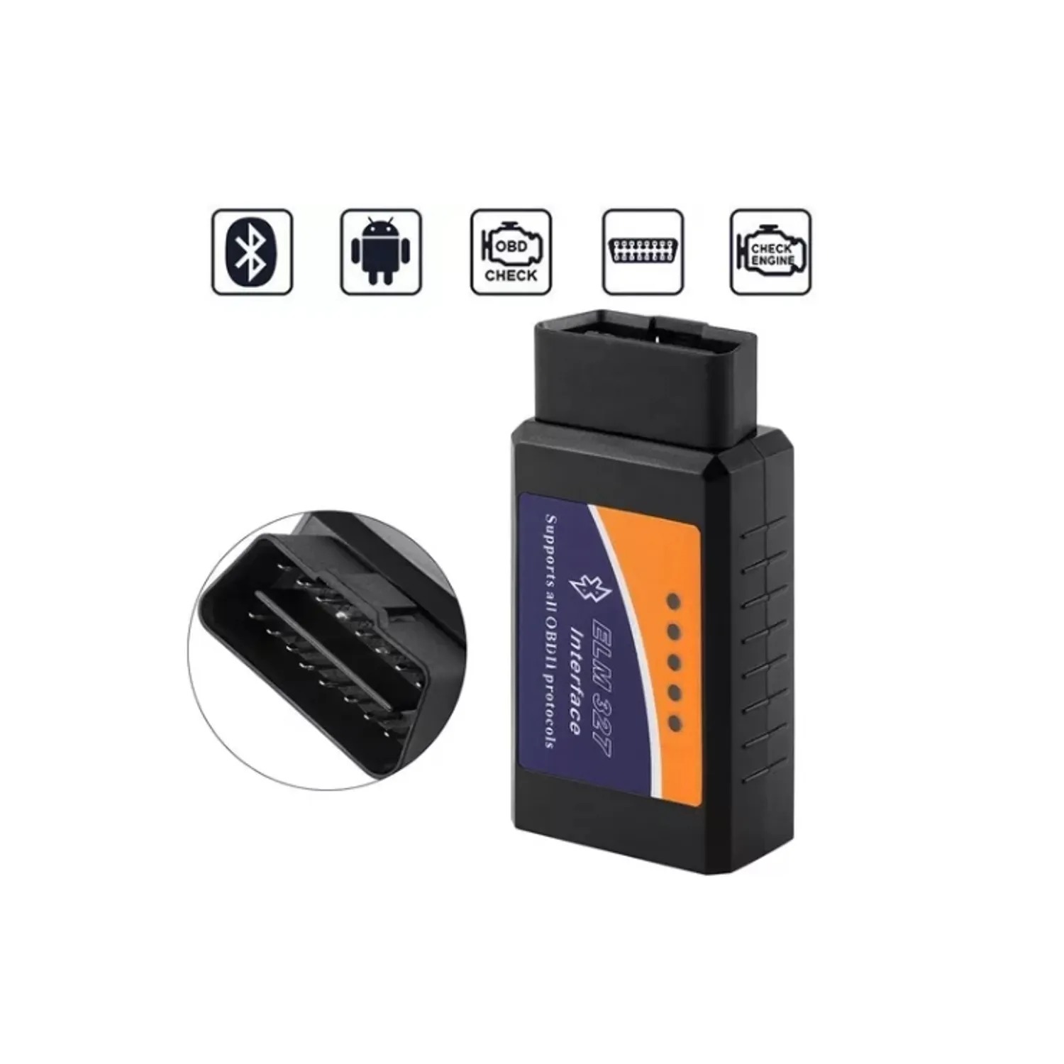 Set 2 Escáner Automotriz Con Pantalla Lcd Retroiluminada Con Cable - Imagen 6